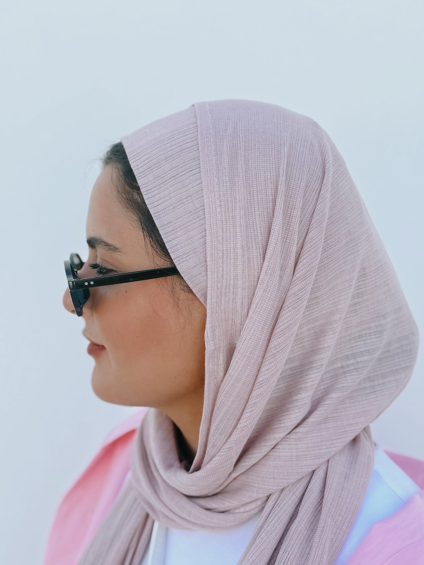 Airy Lycra with bandana - Nude Pink