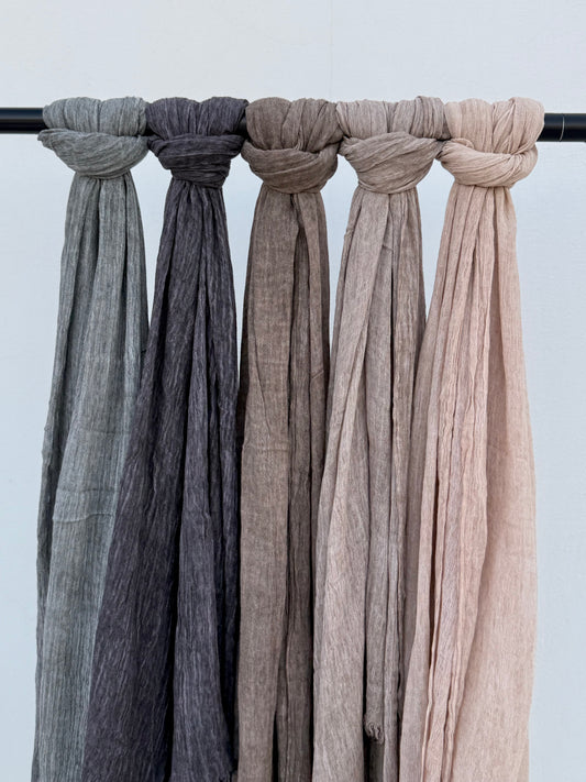 Ruffled Cotton - Beige